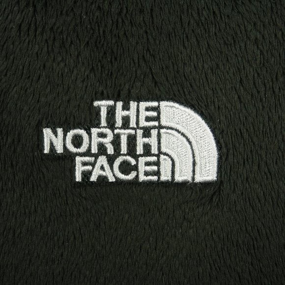 The North Face Plush Osito 2 Full Zip Jacket in Black Size Medium - Picture 4 of 9